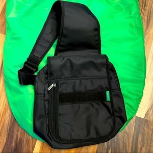 shoulder messenger backpack